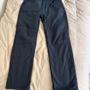 Dark fleece lined straight leg ski